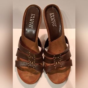 Gorgous Leather Heel Sandals
